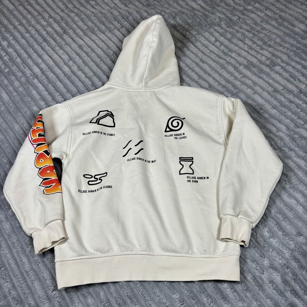 Naruto Hoodie Size 11-12 Youth Zara Pullover Hooded‎ Sweatshirt - Picture 7 of 15